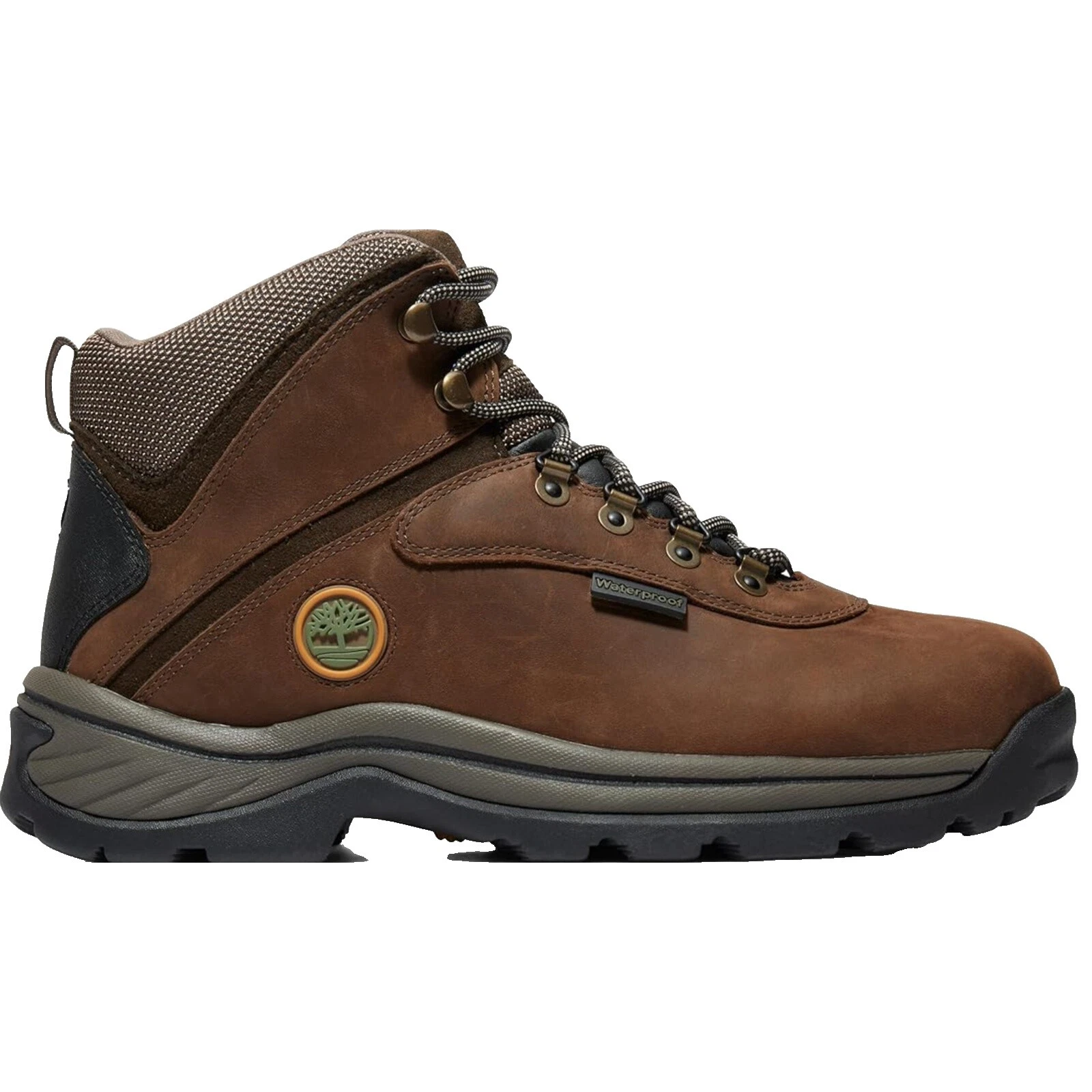 Timberland кожаный верхний белый ботинки для мужчин