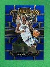 2023-24 Panini Select Basketball Blue Retail Parallel #88 Cason Wallace RC