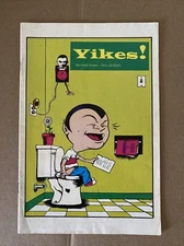 Yikes! second issue independent alternative comic book Steven Weissman rare HTF