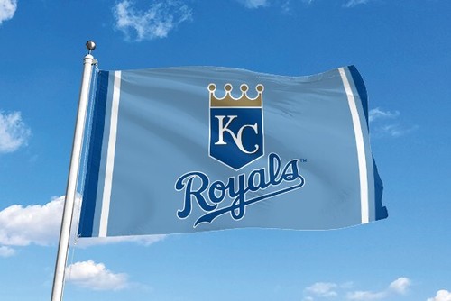 KANSAS CITY ROYALS 3'X5' FLAG/BANNER *100% FULL COLOR ON BOTH SIDES OF THE FLAG* - Picture 2 of 4