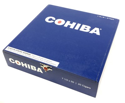 Cohiba Empty Cigar Boxes - Set of 4, Different Colors! No Cigars