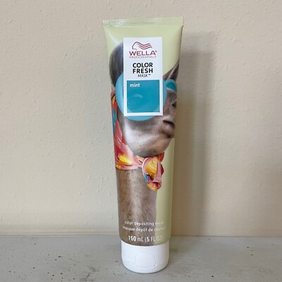 Wella Color Fresh Color-Depositing Mask 5 oz Mint   new fresh