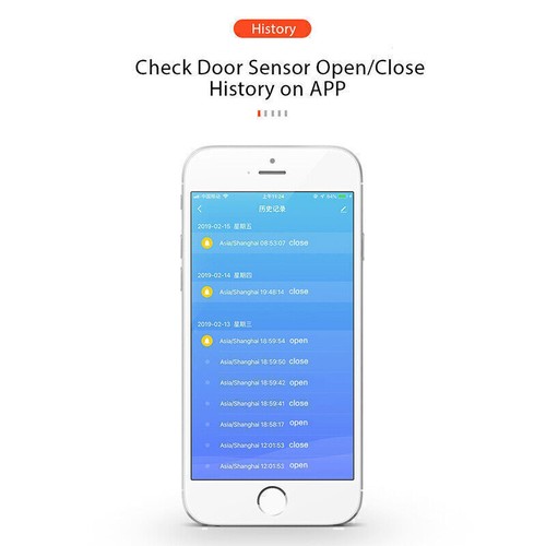 Tuya Smart WiFi Door Window Sensor Door Open/Closed Detector for Amazon Alexa - Picture 4 of 10
