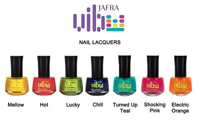 JAFRA VIBE Nagellack in 7 Trendfarben je 10 ml NEU + OVP