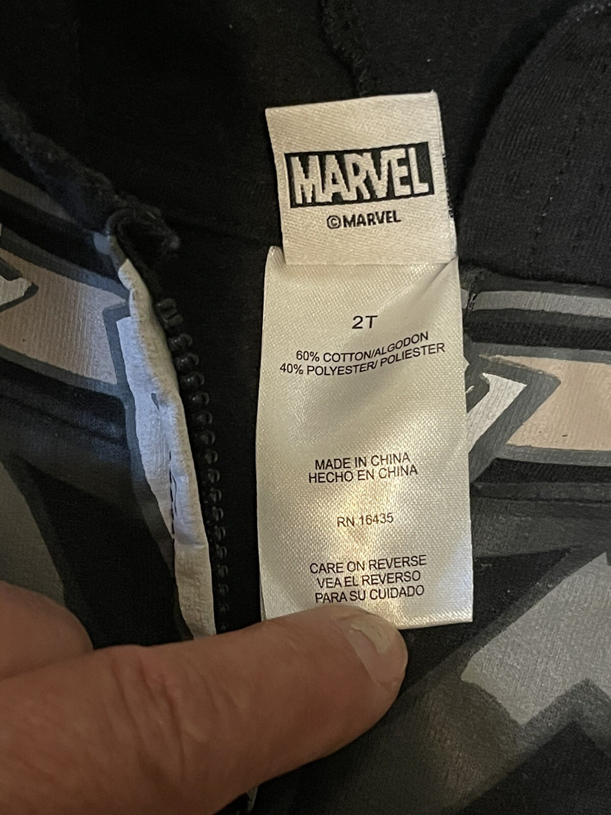 Set Of 3 Toddler 2-3t Hoodie Shorts T-shirts  Marvel Adidas Hilfiger thumbnail 3