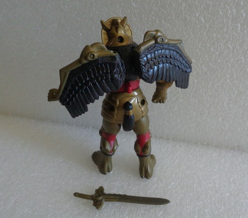 BANDAI 1995 POWER RANGERS EVIL SPACE ALIENS SWORD SLASHING GOLDAR 5.5" FIGURE - Picture 2 of 2