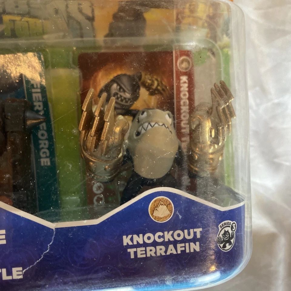 Skylanders Swap Force Battle Pack Bumble Blast Fiery Forge Knockout Terrafin Foto 4 de 4