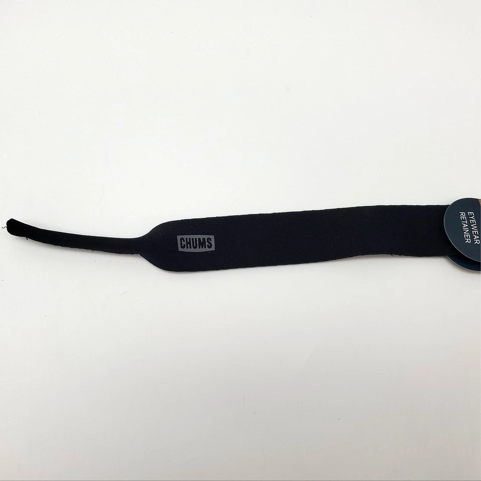 Paquete de 2 retenedores de gafas Chums Classic 12128 de neopreno negro se adapta a la mayoría de los marcos Foto 4 de 4