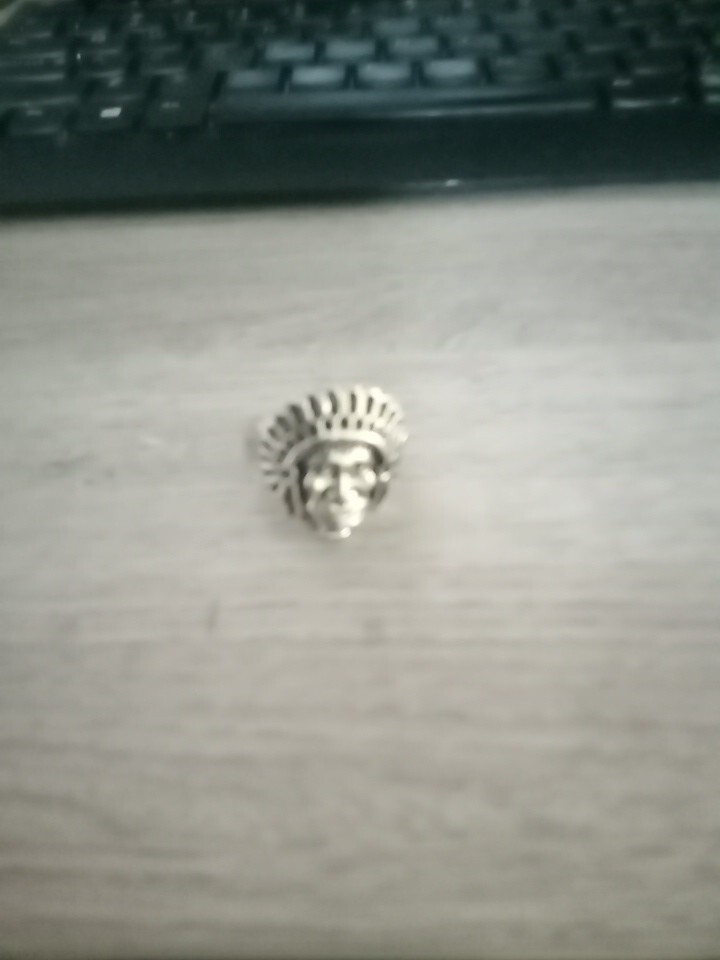 Indian Chief Ring Size 12