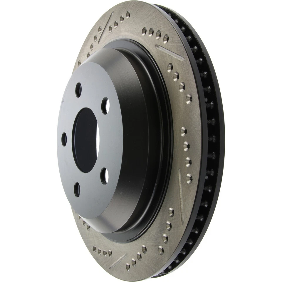 Rotor de freno de disco lateral del pasajero trasero Stoptech para Camaro, Firebird (127.62065R) Foto 3 de 4