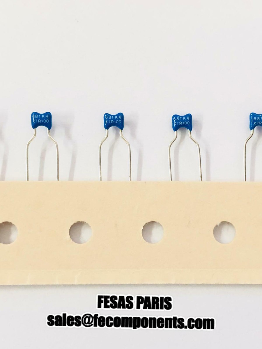 Siemens B37981-F1681-K54 MLCC Capacitors 680pF 100VDC (100Pcs) | eBay