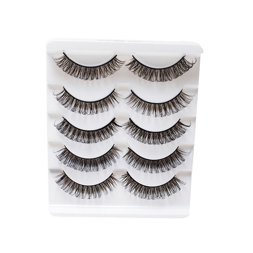 DD Curl False Eyelashes Reusable Lashes Extension Russian Volumes Bushy Cross - Picture 10 of 20