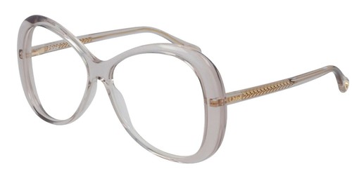 Moncler ML0117-F 72Z Blush Pink Narrow Oval Mirror Plastic  display picture 3