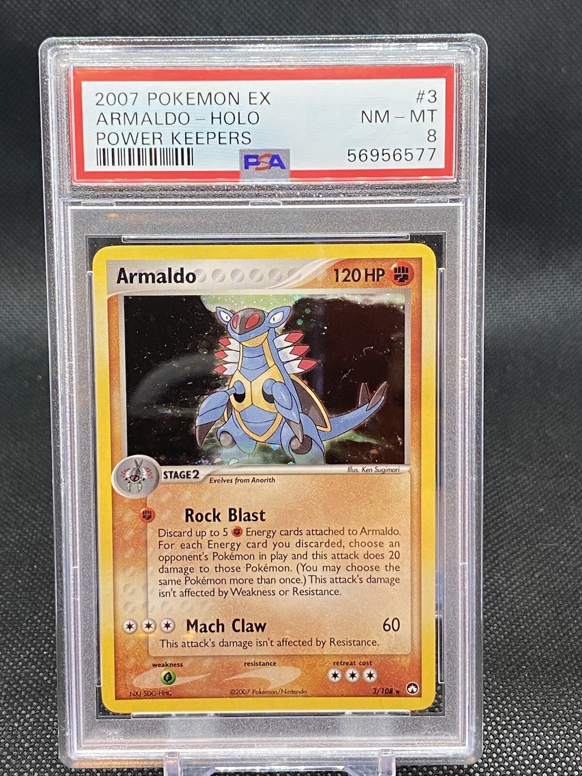 Armaldo 2007 EX: Power Keepers #003/108 Holo Price Guide - Sports