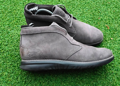 UGG Australia Union Chukka wasserdichte Herren Stiefeletten in Grau UK 9