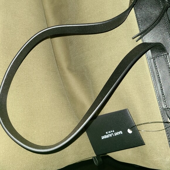 Saint Laurent Lg Wrangler Borsa Convertibile Verde