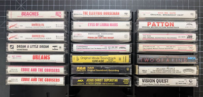 Movie Soundtrack Cassette Tape Lot (U-PICK) *Untested