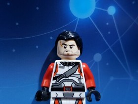 Lego Jace Malcom Star Wars Minifigure 9497 Republic Striker-Class Starfighter
