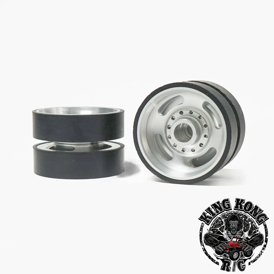 Metal Leopard Tank Idler Wheels for Tamiya 56020 1/16 Leopard 2 A6 R/C Tank - Image 2 of 4