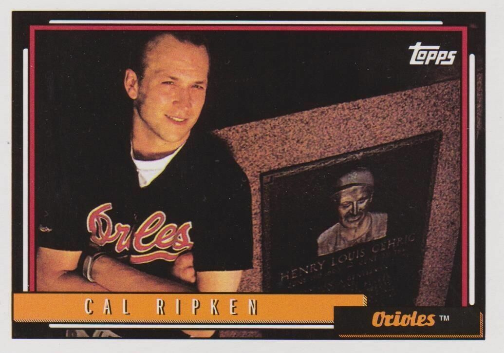 2016 Topps Series 1 Berger's Best #BB41 Cal Ripken Jr. (Orioles)