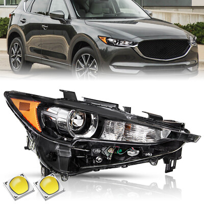For 2017-2021 Mazda CX5 CX-5 W/O AFS Model Right Passenger Side Headlight