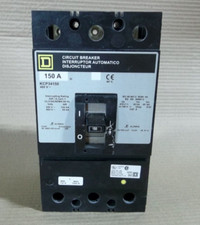 NEW TAKE OUT Square D KCP KCP34150 3 Pole 150 Amp 480v Grey Circuit Breaker