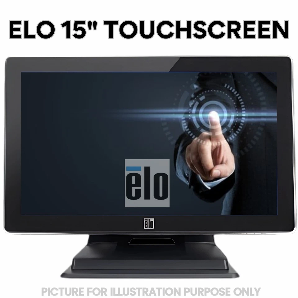 ELO ET1519L 15" INCH Touch Screen Monitor POS SCREEN VGA USB 90 days Warranty - Image 2 of 4