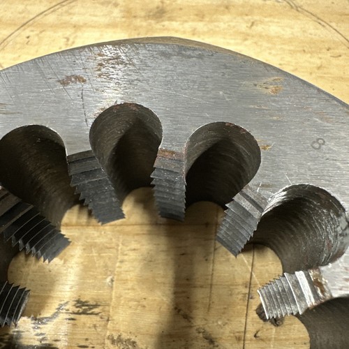 2-3/8" 8 Kohlenstoffstahl Sechskant Spezialgewinde Schneideisen - Bild 15 von 15