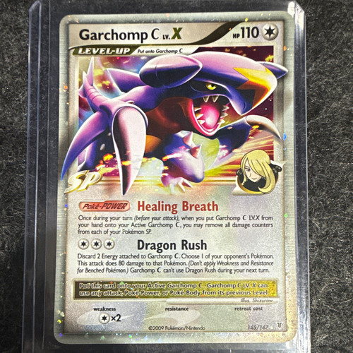 Garchomp C LV.X  145/147  Supreme Victors Holo Ultra Rare 2009 NM