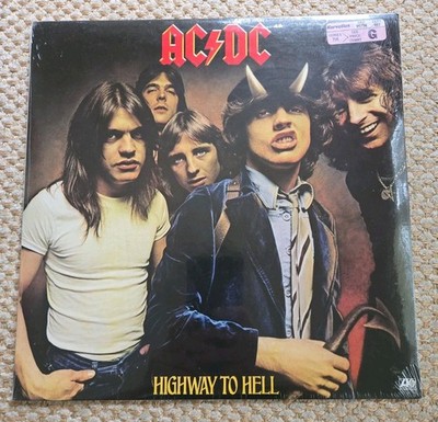 AC/DC Highway To Hell LP Vinyl ORIGINAL 1979 NEW SEALED Vintage Korvettes...