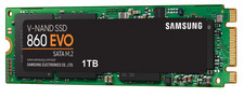 Samsung 860 EVO Series M.2 2280 1TB SATA III V-NAND Internal Solid State Drive