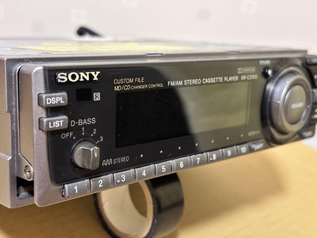SONY 1DIN Cassette Deck XR-C3100 | eBay