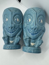 Set Of Two TIKI BOY TIKI MUG-Tiki Farm 2007  Joe Vitale !! Hawaii