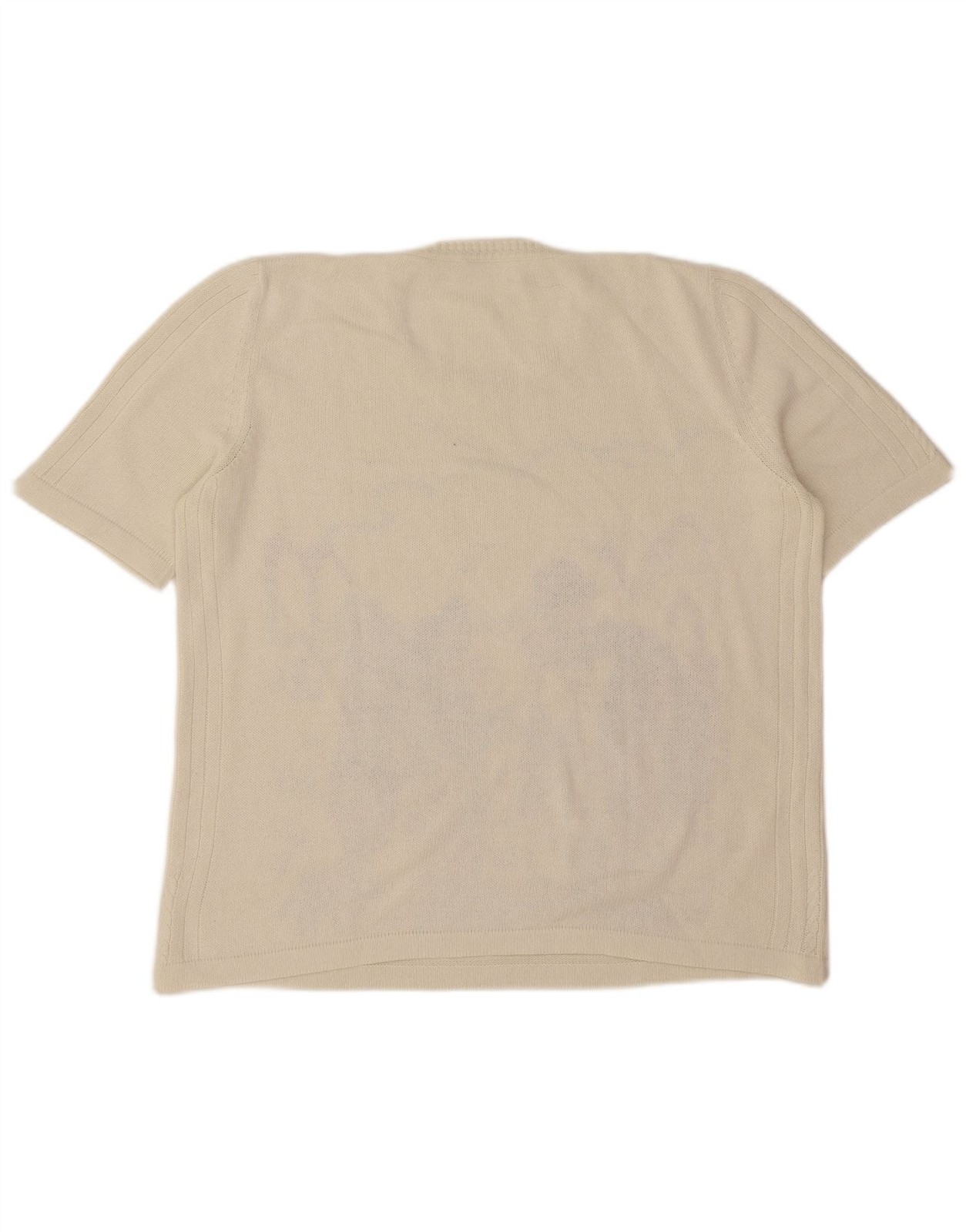 Oriana Womens Graphic Crew Neck Jumper Sweater UK 18 XL Off White CH17 thumbnail 2