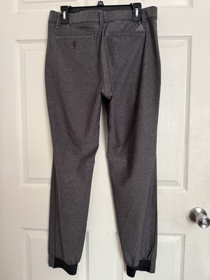 Adidas Tapered Jogger Woven Pants Gray mens Size 32