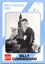 1989-90 Collegiate Collection/Coca-Cola North Carolina's - Billy Cunningham #37