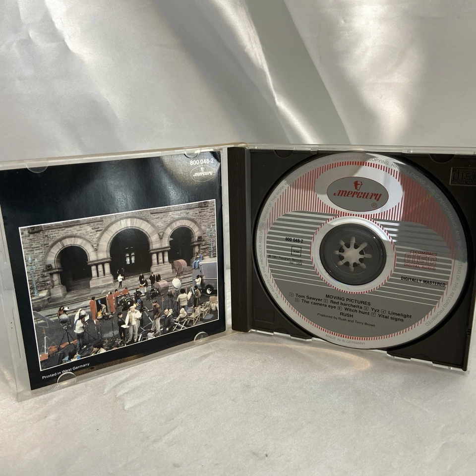 RUSH Moving Pictures CD Mercury 800 048-2 Early Pressing - West Germany - Image 3 of 4