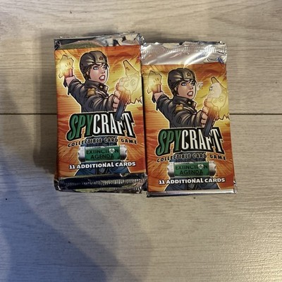 21 Packungen SPYCRAFT CCG/TCG - EXTINCTION AGENDA BOOSTER PACK