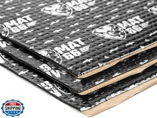 MAT66 ProBlack 80 mil 10 sqft Car Sound Deadening Mat, Butyl Automotive Sound