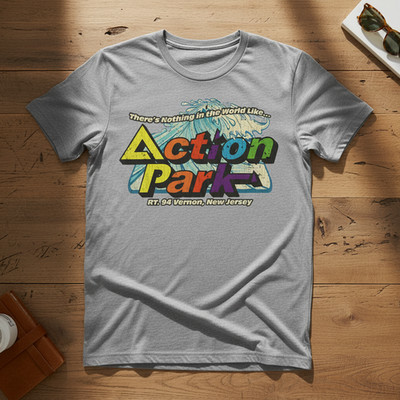 Funny Action Park New Jersey 1978 Vintage T-Shirt TA79