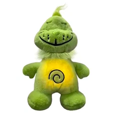 Breathing Glowing Grinch Plush Toy with Music Soft Light - Up Sleep Aid for Kids