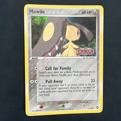 Pokémon Mawile TCG Card 17/108 EX Power Keepers Reverse Holo