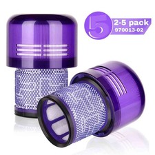 2-5 Pack Replacement HEPA filter for Dyson V11, V15, SV14 cordless vacuums.