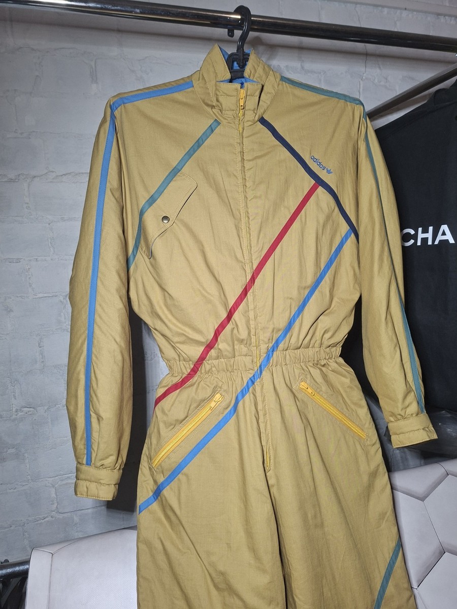 Vintage Adidas One Piece Ski Snowboard Suit Made in West Germany