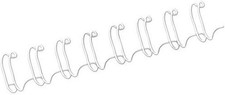 Image of Fellowes 14mm Wire Binding Combs, 100 Pack - White
