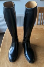 Vintage Aigle Riding Boots  Coupe Samur Cree M Black 37