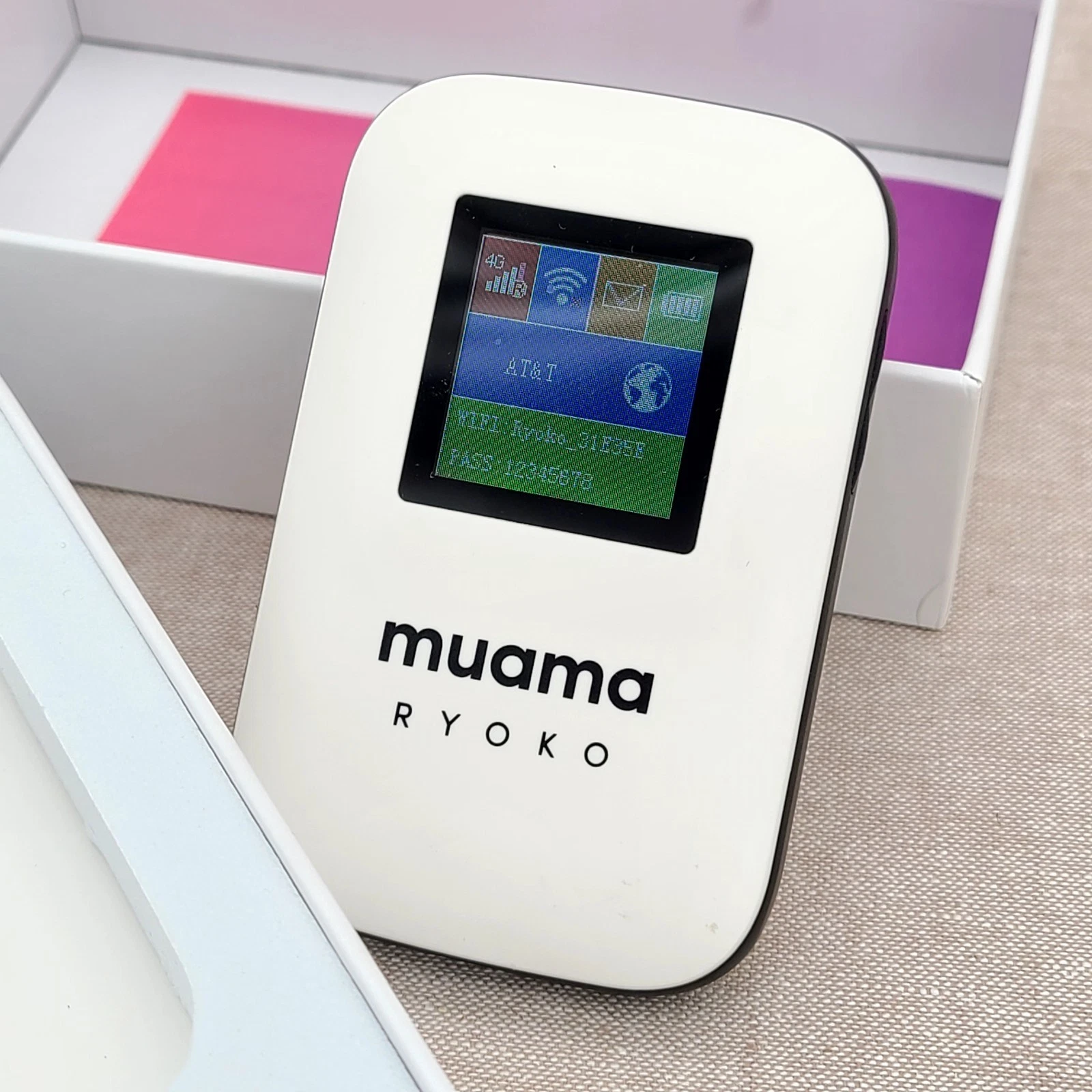 Muama Ryoko 4G-LTE Portable Wireless Wi-Fi Router Pocket Hot Spot NO SIM - product detail image 2