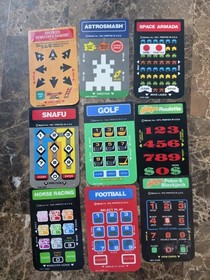 45 (90 individual) sets Authentic Intellivision overlays +15 single +20 manuals