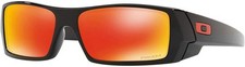 Oakley Mens Si Gascan Sunglasses - Pol Black w / PRIZM Ruby - Authentic New