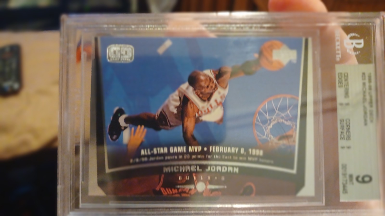 1998-99 Upper Deck - Michael Jordan #23 BGS 9 The GOAT!!!